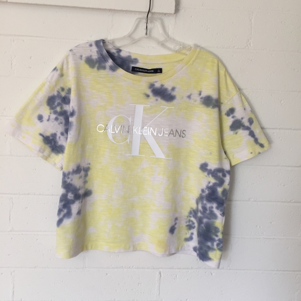 Calvin Klein Crop Short Sleeve Tee M